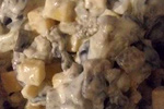 Салат из баклажанов и сыра
