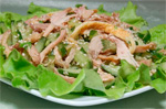Рецепты салатов с мясом, 10 рецептов