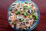 Рецепты салатов из субпродуктов, 5 рецептов