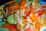 Салаты из перловой крупы, 3 рецепта