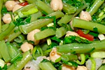 Рецепты салатов со стручковой фасолью